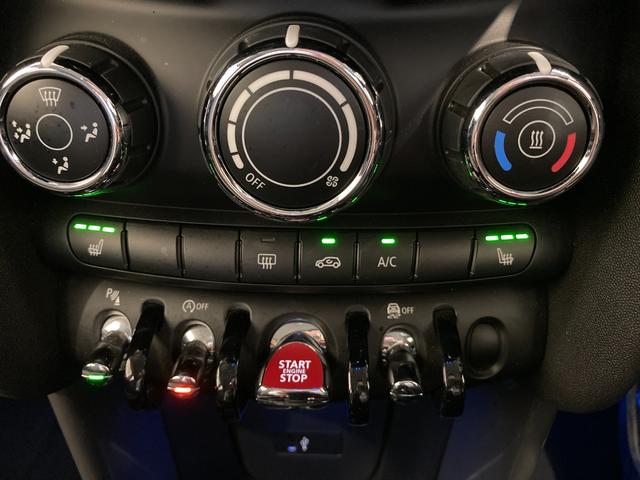 MINI ワン シートヒーター! 純正ナビ バックカメラ コーナーセンサー パーキングアシスト インテリジェントセーフティ ETC 前後ドライブレコーダー 衝突警告 LED ユニオンジャックテールライト スマートキー(30枚目)