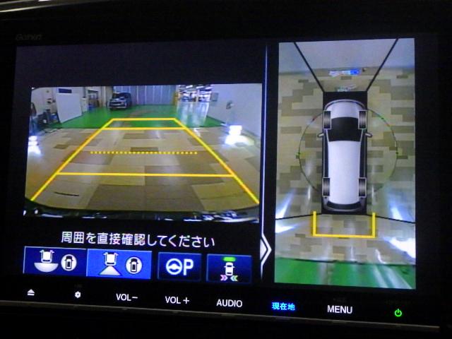 オデッセイハイブリッド ハイブリッドアブソルート・EXホンダセンシング 禁煙車 ETC マルチビューカメラ 電動シート シートヒーター 両側電動スライドドア LEDヘッドライト 衝突被害軽減S PWシート LEDライト 地上デジタル 3列シート オートエアコン ESC(4枚目)