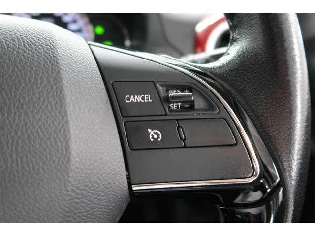 高速走行時に一定の速度にて走行可能　クルーズコントロール　※追従機能無し