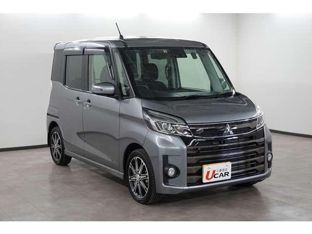 ｅＫスペースカスタム カスタムＴ　セーフティパッケージ　禁煙車　メモリーナビ　フルセグＴＶ　全方位カメラ　オートクルーズ　ドラレコ　ＥＴＣ　ＣＤ＆ＤＶＤ再生可　シートヒーター　スマートキ―　ＬＥＤヘッドライト　フォグランプ　アルミホイール　オートライト（2枚目）