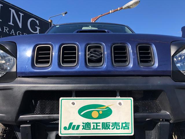 ジムニー ワイルドウインド　８０周年記念車　４ＷＤ　モーターファーム３インチリフトアップ　社外ラテラル　社外マフラ－　社外１６インチアルミ　マッドタイヤ　ロングブレーキホース　ＬＥＤヘッド　ＬＥＤテール　背面タイヤ　ＥＴＣ（13枚目）