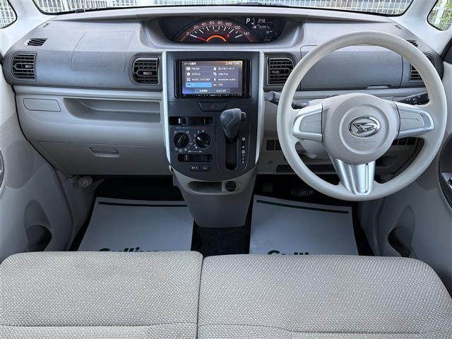 タント Ｌ　ＳＡ　禁煙車　４ＷＤ　冬タイヤ社外アルミ車載　社外ナビ　フルセグＴＶ　Ｂｌｕｅｔｏｏｔｈ　２列目サンシェード　横滑り防止装置　電動格納ミラー　ドアバイザー　フロアマット（42枚目）