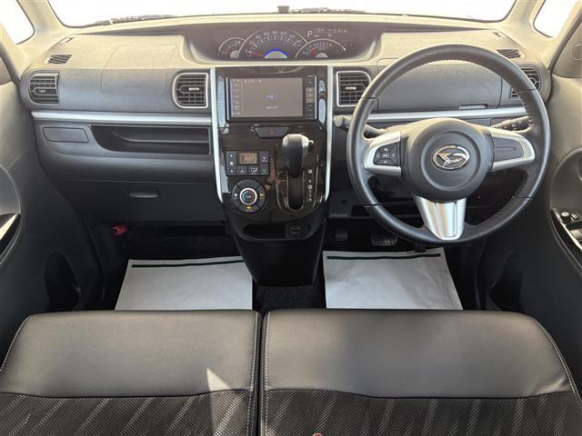 タント カスタムRS トップエディションSA 禁煙車 両側電動ドア 2列目サンシェード ETC 純正ナビ フルセグTV バックカメラ ステアリングスイッチ オートライト LEDヘッドライト フォグライト シガーソケット(2枚目)