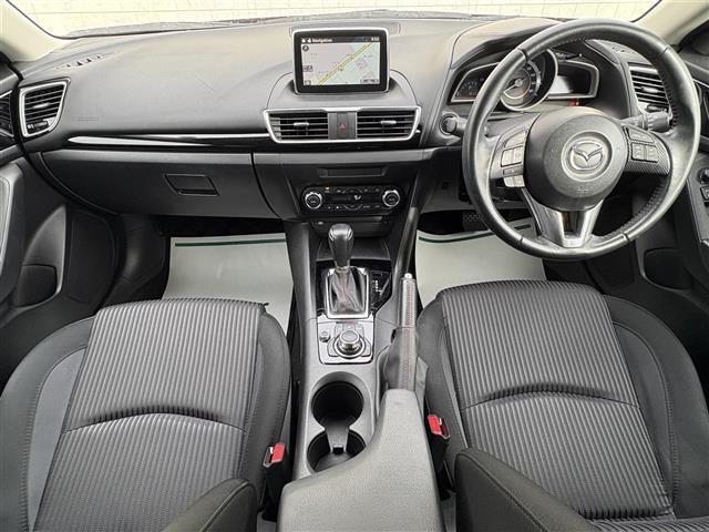 アクセラスポーツ 15S 禁煙車 冬タイヤ社外アルミ車載 前後ドラレコ ETC ブラインドスポットモニター クルーズコントロール 純正ナビ フルセグTV Bluetooth バックカメラ オートライト(2枚目)