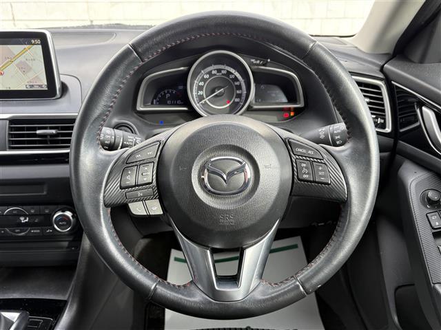 アクセラスポーツ 15S 禁煙車 冬タイヤ社外アルミ車載 前後ドラレコ ETC ブラインドスポットモニター クルーズコントロール 純正ナビ フルセグTV Bluetooth バックカメラ オートライト(23枚目)