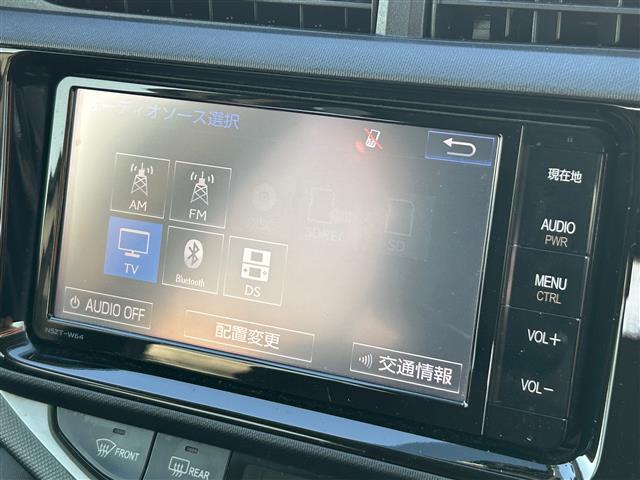 アクア G ナビNSZT-W64 バックカメラ ドラレコ BT フルセグ シートヒーター ステアリングスイッチ ETC クルコン オートライト HID フォグライト スマートキー プッシュスタート(4枚目)