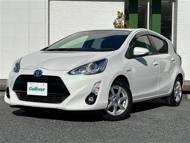 アクア G ナビNSZT-W64 バックカメラ ドラレコ BT フルセグ シートヒーター ステアリングスイッチ ETC クルコン オートライト HID フォグライト スマートキー プッシュスタート(19枚目)