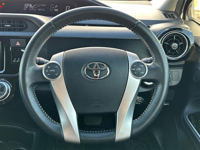 アクア G ナビNSZT-W64 バックカメラ ドラレコ BT フルセグ シートヒーター ステアリングスイッチ ETC クルコン オートライト HID フォグライト スマートキー プッシュスタート(27枚目)