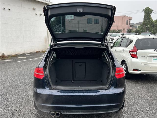 A3 スポーツバック1.4TFSI ナビAVIC-ZH08 黒革シート シートヒーター ETC フルセグTV BT DVD フロアマット キーレス 横滑り防止 バックセンサー キセノンライト オートライト 16インチブラックAW(23枚目)