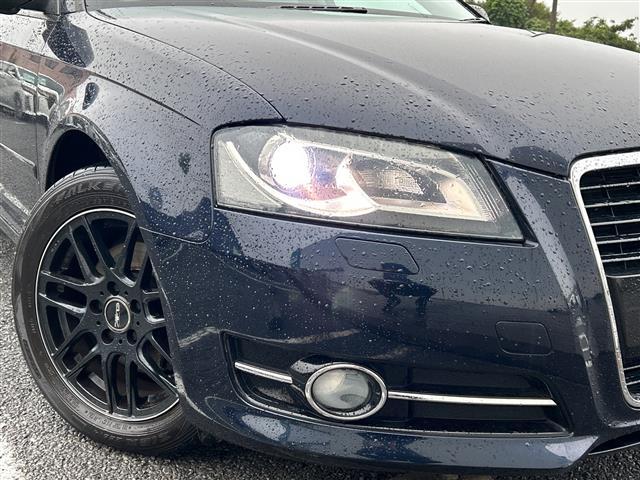 A3 スポーツバック1.4TFSI ナビAVIC-ZH08 黒革シート シートヒーター ETC フルセグTV BT DVD フロアマット キーレス 横滑り防止 バックセンサー キセノンライト オートライト 16インチブラックAW(33枚目)