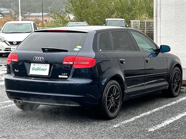 A3 スポーツバック1.4TFSI ナビAVIC-ZH08 黒革シート シートヒーター ETC フルセグTV BT DVD フロアマット キーレス 横滑り防止 バックセンサー キセノンライト オートライト 16インチブラックAW(37枚目)