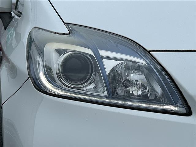 プリウスPHV S ナビAVIC-RZ301 ドラレコ AC100Vコンセント シートヒーター ステアリングヒーター DVD 充電ケーブル車載 スマートキー プッシュスタート マット バイザー HID オートライト(2枚目)