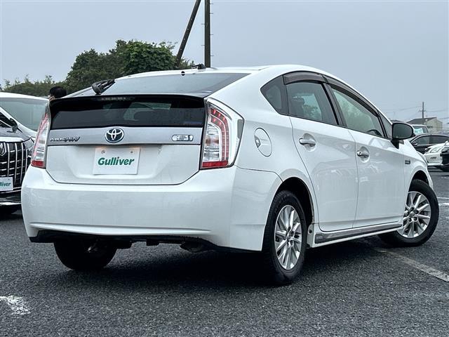 プリウスPHV S ナビAVIC-RZ301 ドラレコ AC100Vコンセント シートヒーター ステアリングヒーター DVD 充電ケーブル車載 スマートキー プッシュスタート マット バイザー HID オートライト(5枚目)