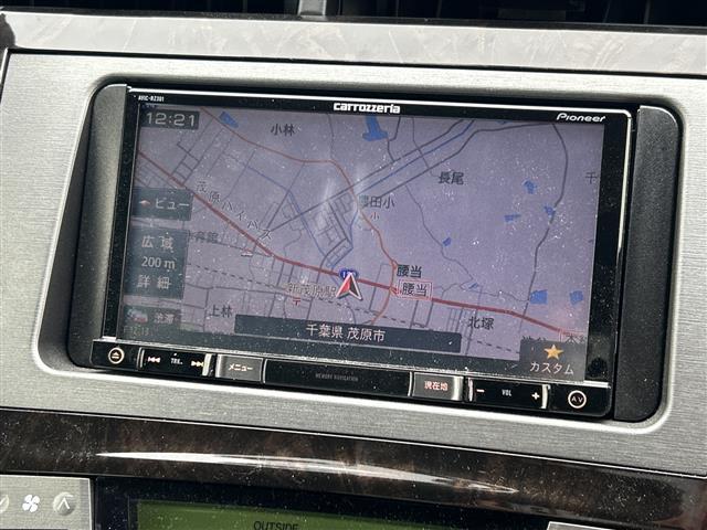 プリウスPHV S ナビAVIC-RZ301 ドラレコ AC100Vコンセント シートヒーター ステアリングヒーター DVD 充電ケーブル車載 スマートキー プッシュスタート マット バイザー HID オートライト(27枚目)