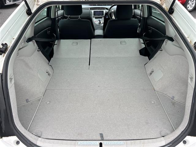 プリウスPHV S ナビAVIC-RZ301 ドラレコ AC100Vコンセント シートヒーター ステアリングヒーター DVD 充電ケーブル車載 スマートキー プッシュスタート マット バイザー HID オートライト(37枚目)