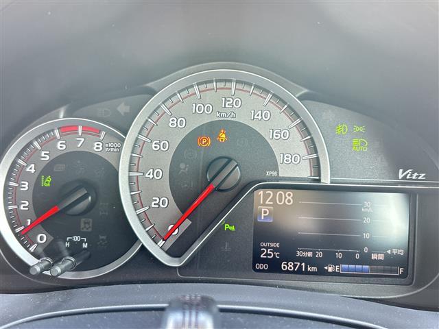 ヴィッツ F アミー ナビNSZT-W68T ETC Bカメ ワンオーナー ドラレコ フルセグTV Bt DVD レーンアシスト LEDライト オートライト オートマチックハイビーム 14インチAW コーナーセンサー(10枚目)