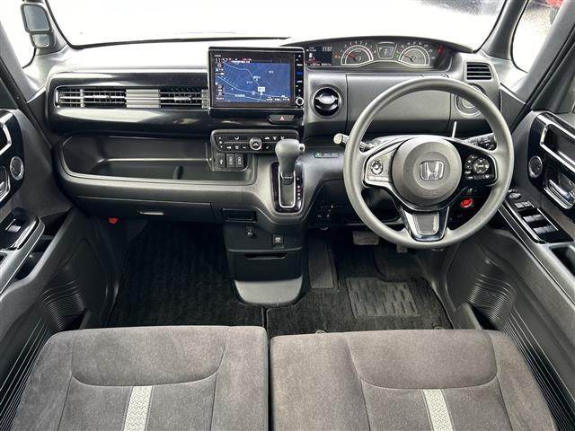 N-BOXカスタム L 8型ナビVXU-217NBi バックカメラ ETC ドラレコ 電動スライドドア シートヒーター レーダークルコン レーンアシスト オートライト LEDライト 14インチAW 前後センサー センシング(18枚目)