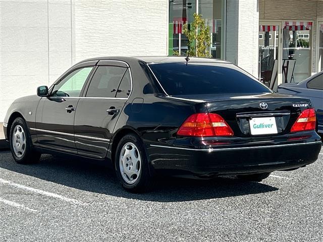 セルシオ C仕様 インテリアセレクション サンルーフ 黒革シート ナビ バックカメラ ETC エアシート 全席シートヒーター 全席電動シート ドラレコ 電動リアサンシェード ウッドコンビハンドル HID オートライト 純正16インチAW(42枚目)