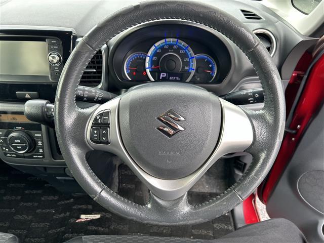 スペーシアカスタム XS パワースライドドア スマートキー プッシュスタート 社外15インチAW HID オートライト アイドリングストップ パワーステアリング パワーウィンドウ フロアマット オートエアコン(7枚目)