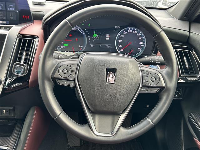 クラウンハイブリッド ＲＳアドバンス　ナビ　全方位カメラ　ＡＨＢ　ＢＳＭ　ＲＣＴＡ　ＨＵＤ　ＲＳＡ　ＰＣＳ　ＬＴＡ　ＡＨＢ　電動シート　シートヒーター　ステアヒーター　パーキングアシスト　デジタルミラー　ドラレコ　ＥＴＣ　ＡＣ１００Ｖ（11枚目）