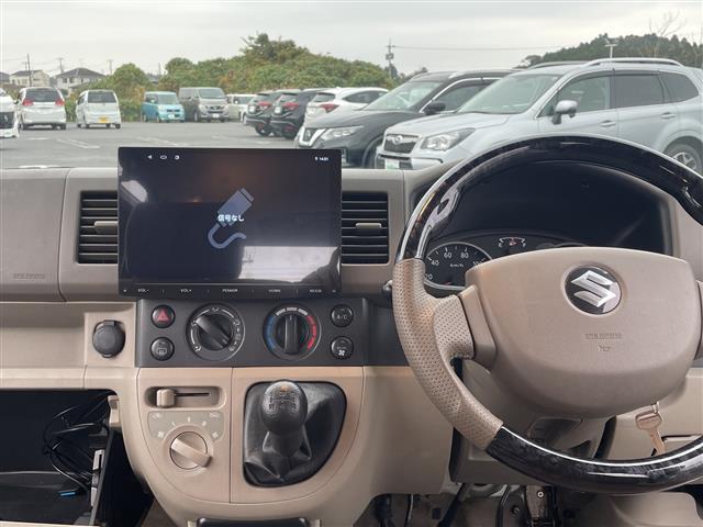 エブリイ ジョインターボ　ディスプレイオーディオ　前後ミラードラレコ　ＥＴＣ　ＵＳＢ　外コンビハンドル　エブリィワゴン用バンパー　外サス　外ＨＩＤ　５ＭＴ　ターボ　ハイルーフ　キーレス　電動格納ミラー　最大積載量３５０ｋｇ（12枚目）