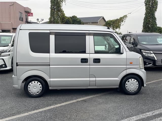 エブリイ ジョインターボ　ディスプレイオーディオ　前後ミラードラレコ　ＥＴＣ　ＵＳＢ　外コンビハンドル　エブリィワゴン用バンパー　外サス　外ＨＩＤ　５ＭＴ　ターボ　ハイルーフ　キーレス　電動格納ミラー　最大積載量３５０ｋｇ（38枚目）