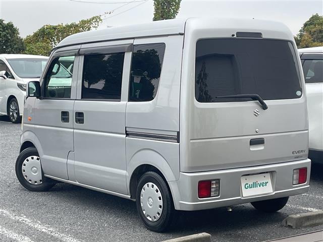 エブリイ ジョインターボ　ディスプレイオーディオ　前後ミラードラレコ　ＥＴＣ　ＵＳＢ　外コンビハンドル　エブリィワゴン用バンパー　外サス　外ＨＩＤ　５ＭＴ　ターボ　ハイルーフ　キーレス　電動格納ミラー　最大積載量３５０ｋｇ（42枚目）