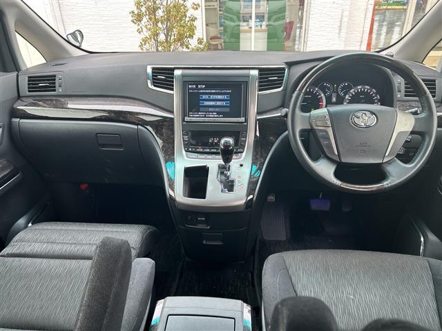 ヴェルファイア ２．４Ｚ　Ｇエディション　ナビＮＨＺＮ－Ｘ６２Ｇ　バックカメラ　ＥＴＣ　Ｂｔ　フルセグＴＶ　ＣＤ　ＤＶＤ　ドライブレコーダー　パワーシート　　両側パワースライドドア　エアロ　純正１８アルミホイール　前後コーナーセンサー（13枚目）