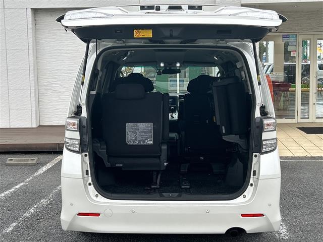 ヴェルファイア ２．４Ｚ　Ｇエディション　ナビＮＨＺＮ－Ｘ６２Ｇ　バックカメラ　ＥＴＣ　Ｂｔ　フルセグＴＶ　ＣＤ　ＤＶＤ　ドライブレコーダー　パワーシート　　両側パワースライドドア　エアロ　純正１８アルミホイール　前後コーナーセンサー（24枚目）