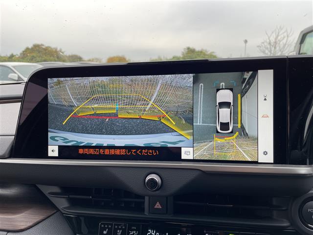 クラウン Ｚ　ガラスルーフ　純正ディスプレイオーディオ　ドライバー異常対応システム　Ｂカメ　全周囲モニター　ＨＵＤ　ミラー一体型ドラレコ　電動サンシェード　充電ホルダー　１００Ｖ充電　シートヒーター　エアシート（2枚目）
