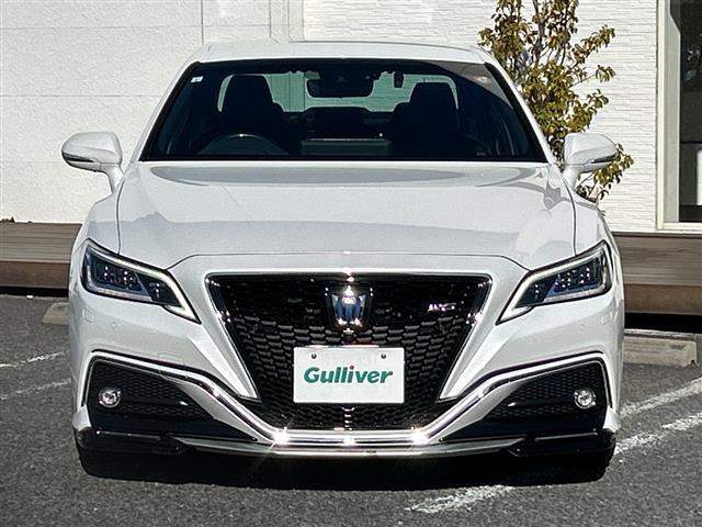 クラウンハイブリッド RS TRDエアロ TRDプッシュボタン ナビ 全方位カメラ シートヒーター ステアヒーター パワーシート PCS BSM RCTA RCD HUD RSA ETC パーキングサポート フルセグ BT(18枚目)