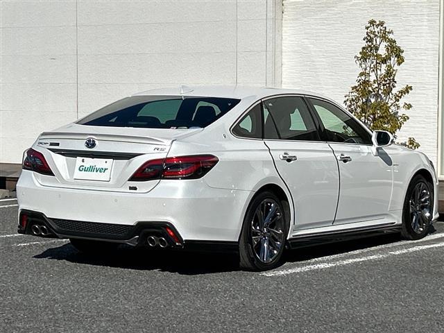 クラウンハイブリッド RS TRDエアロ TRDプッシュボタン ナビ 全方位カメラ シートヒーター ステアヒーター パワーシート PCS BSM RCTA RCD HUD RSA ETC パーキングサポート フルセグ BT(19枚目)