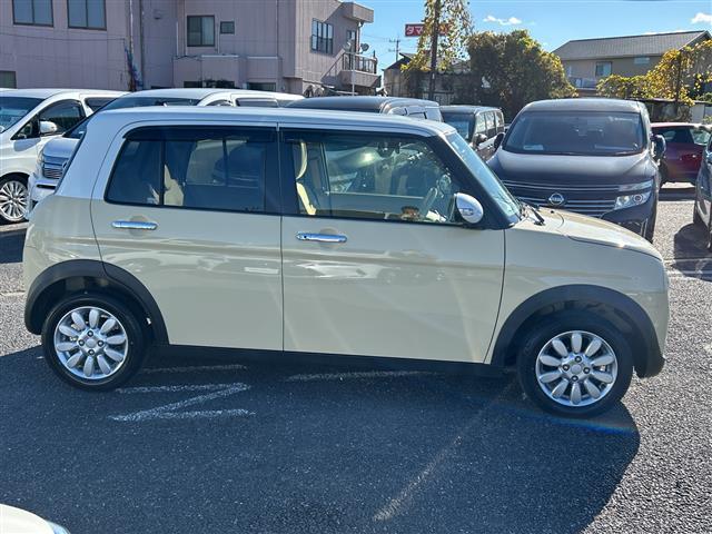 アルトラパン Ｘ　純正メモリーナビ（ＣＮ－ＲＺ７６５Ｗ）　全方位カメラ　シートヒーター　デュアルセンサーブレーキサポート　ＢＴ　スマートキー　純正フロアマット　純正ＡＷ　コーナーセンサー　サイドバイザー　ＨＩＤライト（21枚目）