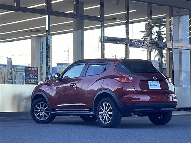 ジューク 15RX タイプV 純正SDナビ(ワンセグTV/CD再生/AUX)バックカメラ/プッシュスタート/ETC/社外デジタルインナーミラー/純正フロアマット/社外16インチAW/ハロゲンヘッドライト/フォグランプ/スマートキー(38枚目)