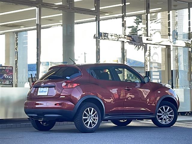 ジューク 15RX タイプV 純正SDナビ(ワンセグTV/CD再生/AUX)バックカメラ/プッシュスタート/ETC/社外デジタルインナーミラー/純正フロアマット/社外16インチAW/ハロゲンヘッドライト/フォグランプ/スマートキー(40枚目)