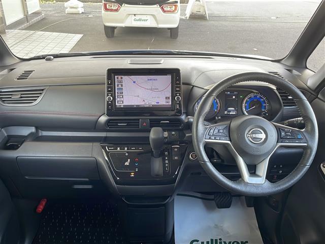 ルークス ハイウェイスター　Ｇターボプロパイロットエディション　１オーナー　純正９インチナビ　全方位カメラ　黒革シート　プロパイロット　デジタルインナーミラー　両側パワースライドドア　ビルトインＥＴＣ　純正ドライブレコーダー　クリアランスソナー　純正アルミホイール（42枚目）