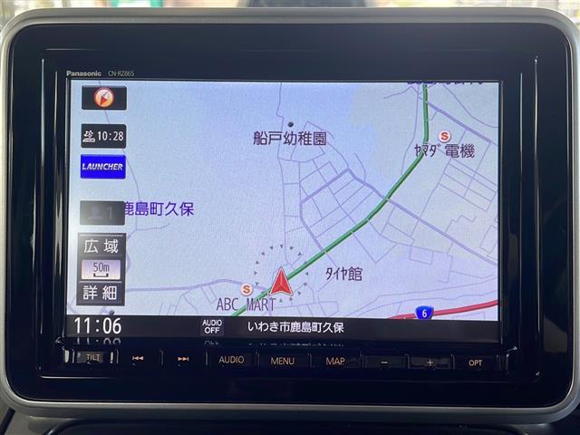 スペーシアギア ハイブリッドＸＺ　１オーナー　純正８インチ　全方位モニター　スズキセーフティーサポート　レーダークルーズコントロール　両側パワースライドドア　シートヒーター　ＥＴＣ　前後ドライブレコーダー　クリアランスソナー（2枚目）