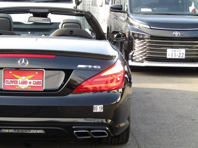 ＳＬ ＳＬ６３　２０１４モデル　ＡＭＧパフォーマンスＰＫＧ　ＡＭＧ１９／２０アルミ　ＡＭＧレッドキャリパー　パフォーマンブラインドスポット　ハーマンカードン　バックカメラ　ＥＴＣ　黒革　シートヒーター　ＨＩＤ（34枚目）