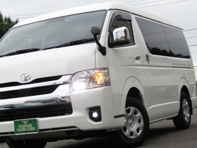 ハイエースワゴン GL 4WD ドライブレコーダー ETC 全周囲カメラ ナビ レーンアシスト 衝突被害軽減システム 電動スライドドア オートマチックハイビーム オートライト スマートキー 電動格納ミラー ターボ(26枚目)