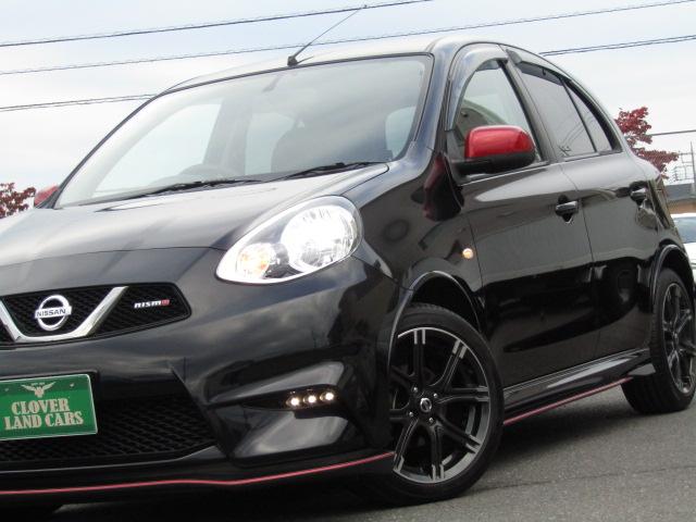マーチ ニスモ ETC バックカメラ ナビ アルミホイール オートライト スマートキー アイドリングストップ 電動格納ミラー CVT 盗難防止システム 衝突安全ボディ ABS ESC ミュージックプレイヤー接続可(14枚目)