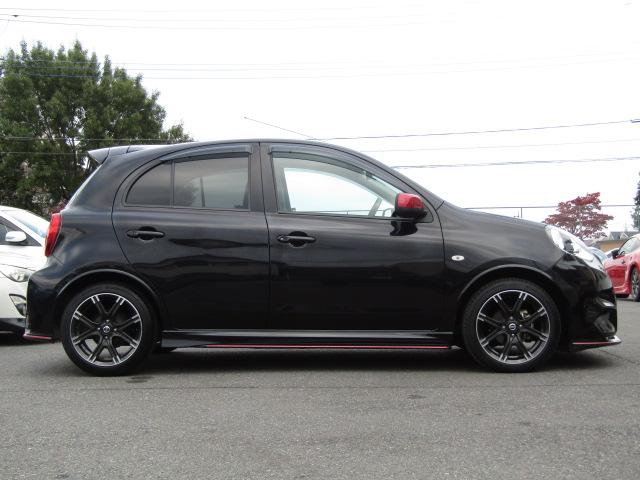 マーチ ニスモ ETC バックカメラ ナビ アルミホイール オートライト スマートキー アイドリングストップ 電動格納ミラー CVT 盗難防止システム 衝突安全ボディ ABS ESC ミュージックプレイヤー接続可(18枚目)