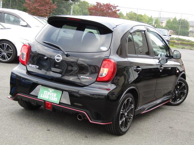 マーチ ニスモ ETC バックカメラ ナビ アルミホイール オートライト スマートキー アイドリングストップ 電動格納ミラー CVT 盗難防止システム 衝突安全ボディ ABS ESC ミュージックプレイヤー接続可(60枚目)