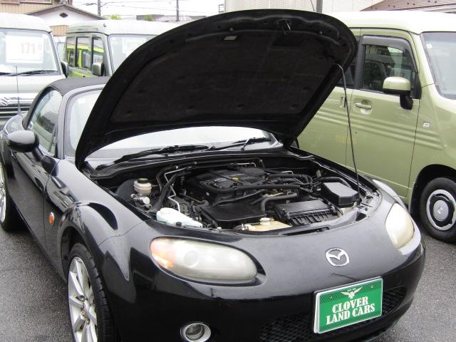 ロードスター RS HID MT キーレスエントリー アルミホイール 盗難防止システム 衝突安全ボディ ABS CD 記録簿 エアコン パワーステアリング パワーウィンドウ(43枚目)