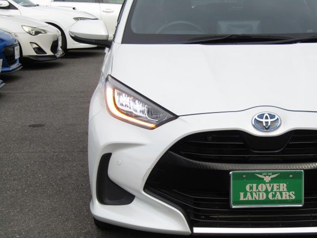 ヤリス ハイブリッドZ ナビ クリアランスソナー オートクルーズコントロール レーンアシスト 衝突被害軽減システム オートマチックハイビーム オートライト LEDヘッドランプ スマートキー 電動格納ミラー シートヒーター(28枚目)