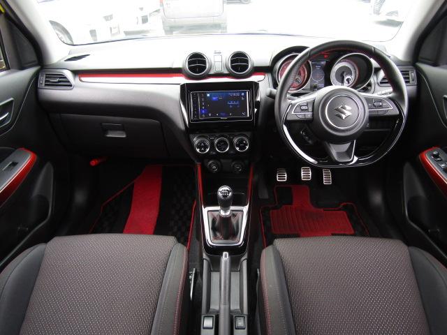 スイフトスポーツ ベースグレード ETC バックカメラ クリアランスソナー オートクルーズコントロール 衝突被害軽減システム アルミホイール オートライト LEDヘッドランプ スマートキー 電動格納ミラー シートヒーター MT(3枚目)