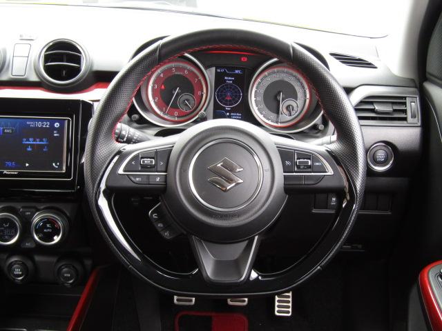 スイフトスポーツ ベースグレード ETC バックカメラ クリアランスソナー オートクルーズコントロール 衝突被害軽減システム アルミホイール オートライト LEDヘッドランプ スマートキー 電動格納ミラー シートヒーター MT(4枚目)