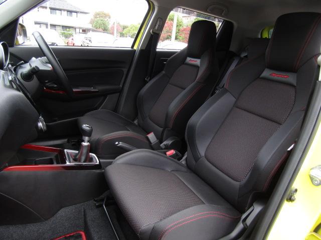 スイフトスポーツ ベースグレード ETC バックカメラ クリアランスソナー オートクルーズコントロール 衝突被害軽減システム アルミホイール オートライト LEDヘッドランプ スマートキー 電動格納ミラー シートヒーター MT(49枚目)