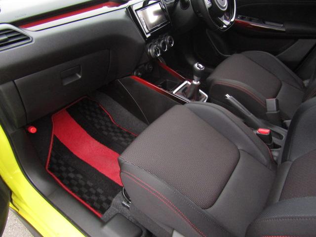 スイフトスポーツ ベースグレード ETC バックカメラ クリアランスソナー オートクルーズコントロール 衝突被害軽減システム アルミホイール オートライト LEDヘッドランプ スマートキー 電動格納ミラー シートヒーター MT(54枚目)