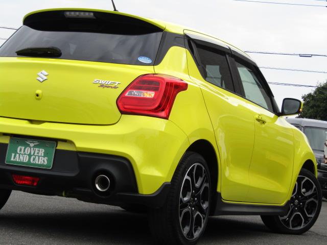 スイフトスポーツ ベースグレード ETC バックカメラ クリアランスソナー オートクルーズコントロール 衝突被害軽減システム アルミホイール オートライト LEDヘッドランプ スマートキー 電動格納ミラー シートヒーター MT(70枚目)