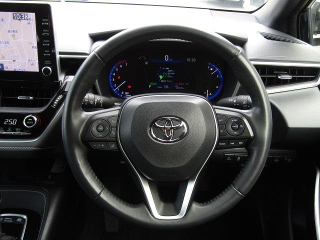 カローラスポーツ ハイブリッドG Z ドライブレコーダー バックカメラ ナビ クリアランスソナー オートクルーズコントロール 衝突被害軽減システム アルミホイール オートマチックハイビーム オートライト LEDヘッドランプ スマートキー(4枚目)